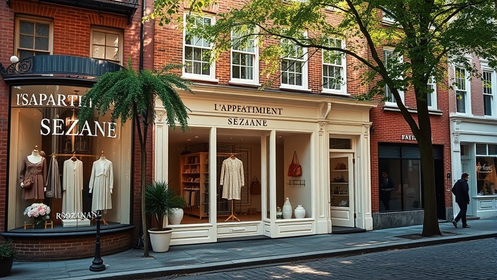 chic sustainable parisian boutique