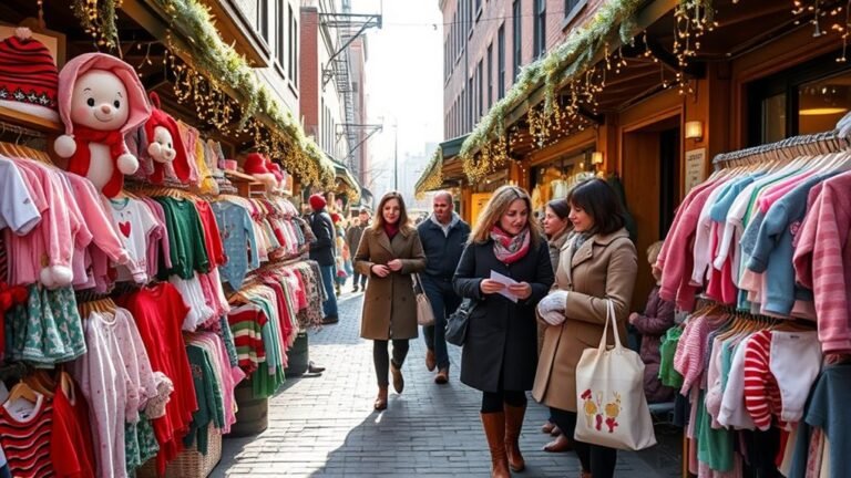 christmas newborn clothing shopping