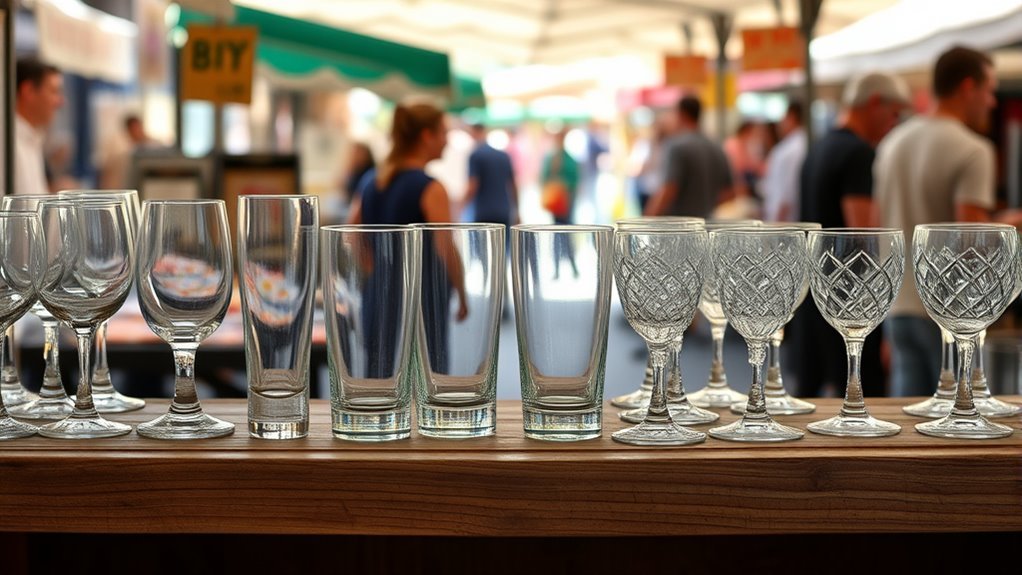 durable stylish artisanal water glasses