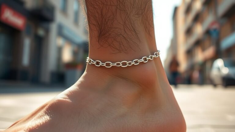 men s anklet symbolism explained