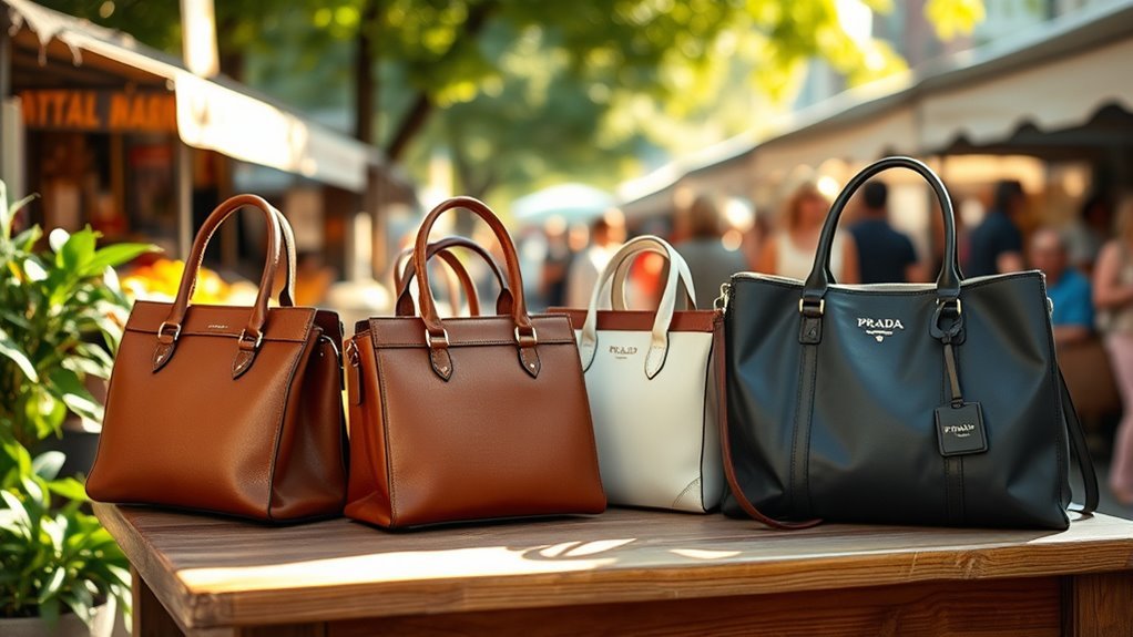 nylon versus saffiano leather