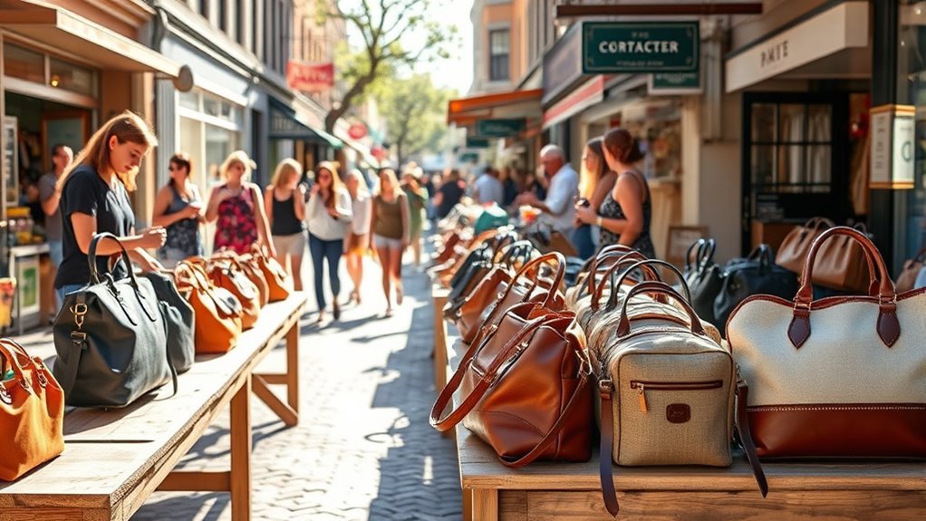 sustainable artisan travel handbags