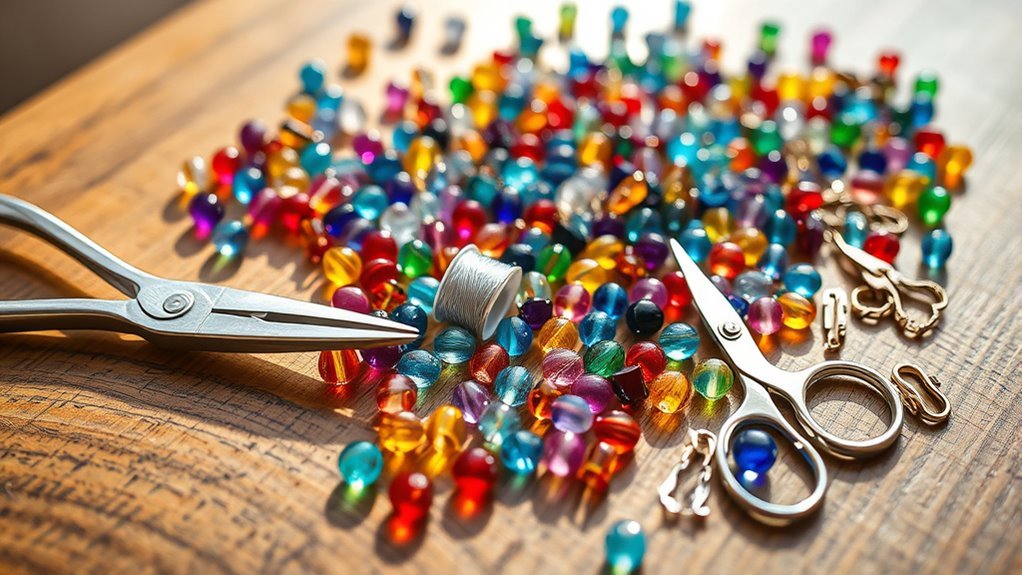 beading supplies and tools