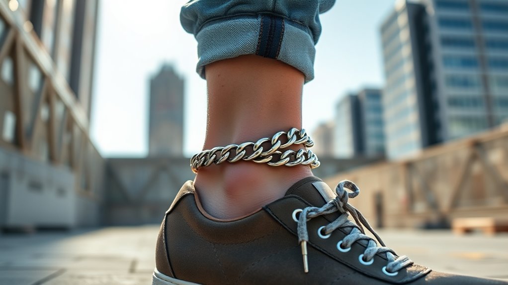 bold durable versatile anklet