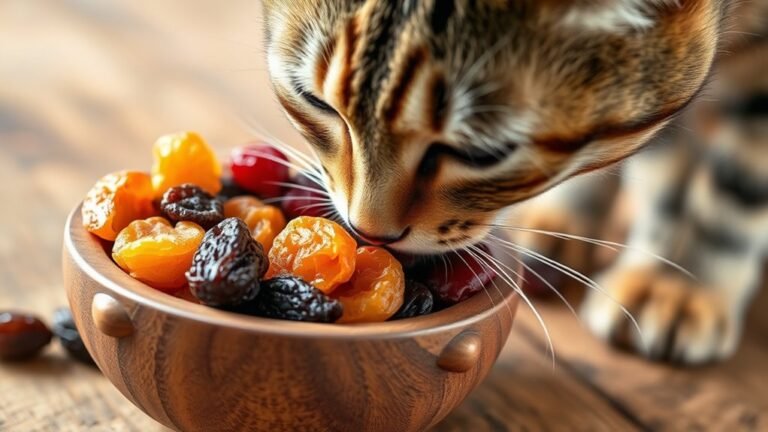 cats should avoid dried fruit