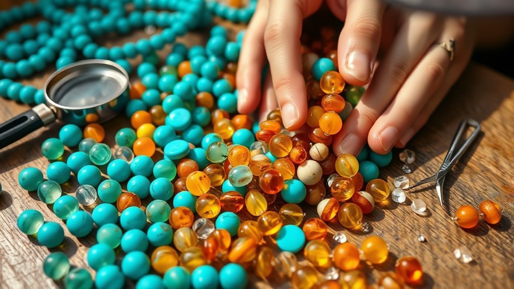 choosing beads for design