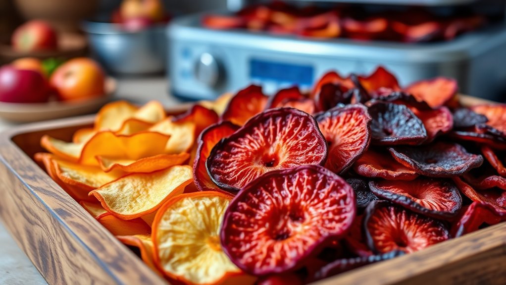 dried fruit chip production