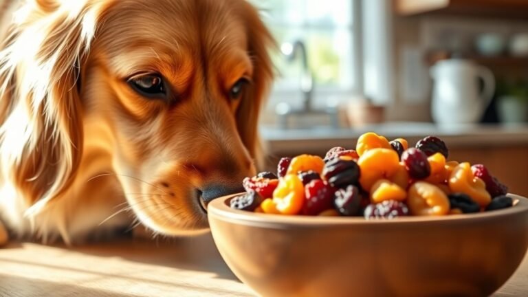 dried fruit safety for dogs
