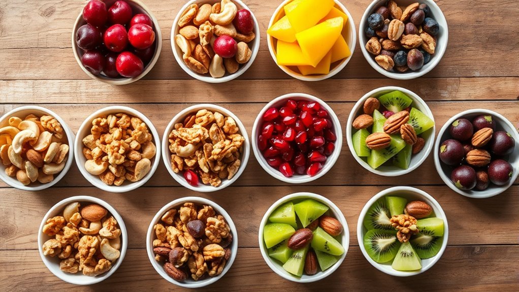 energizing fruit and nut snacks