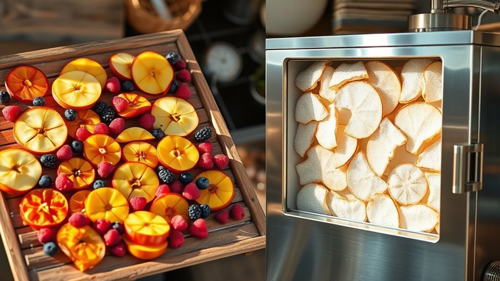 evolution of fruit drying