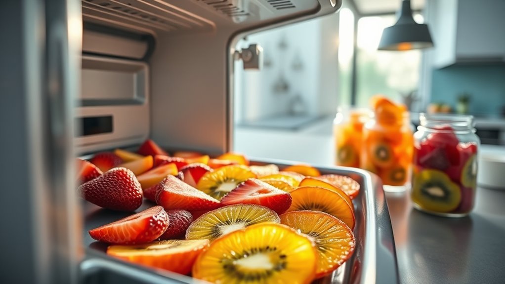 freeze drying fruit process