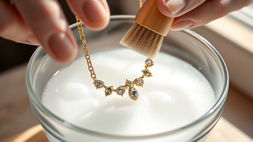gentle cleaning for gemstones