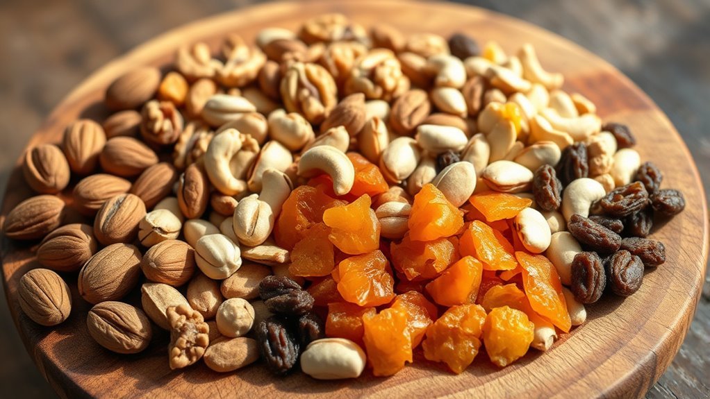 healthy snacking with nuts