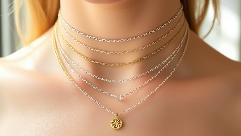 layered necklace styling techniques
