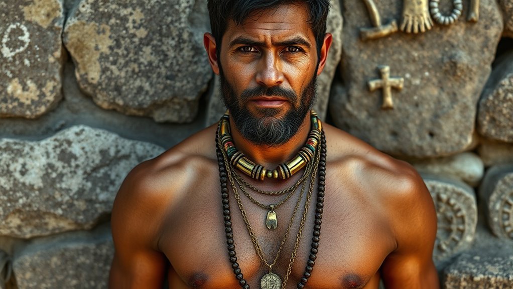 men s necklaces symbolize status