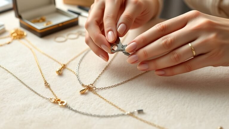 necklace length adjustment techniques