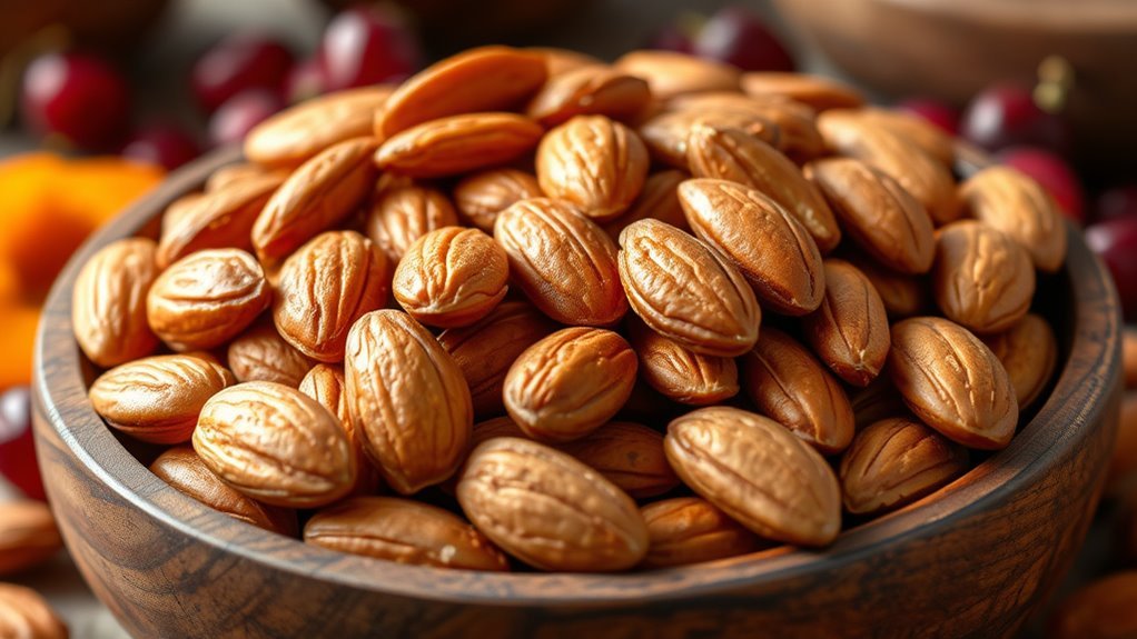 nutritious protein rich almond snack