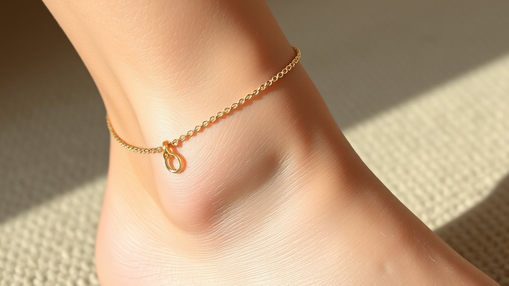 permanent anklets symbolize commitment
