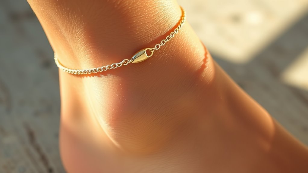 permanent vs regular anklet