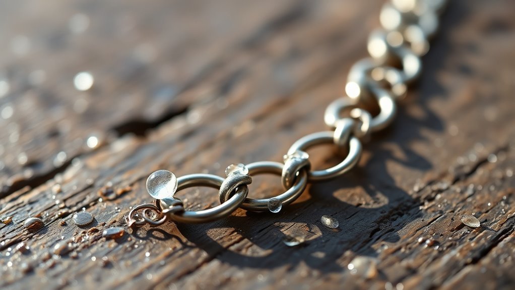 prevent alloy necklace rusting