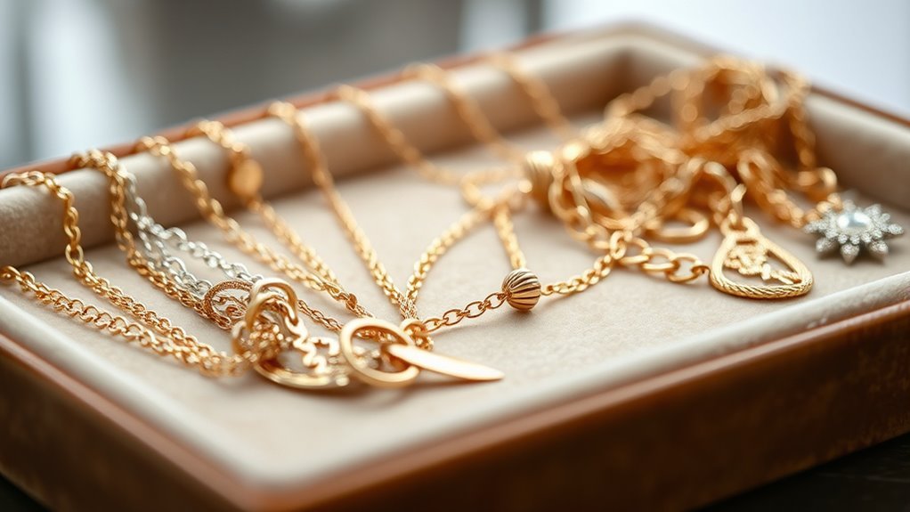 prevent necklace tangling methods
