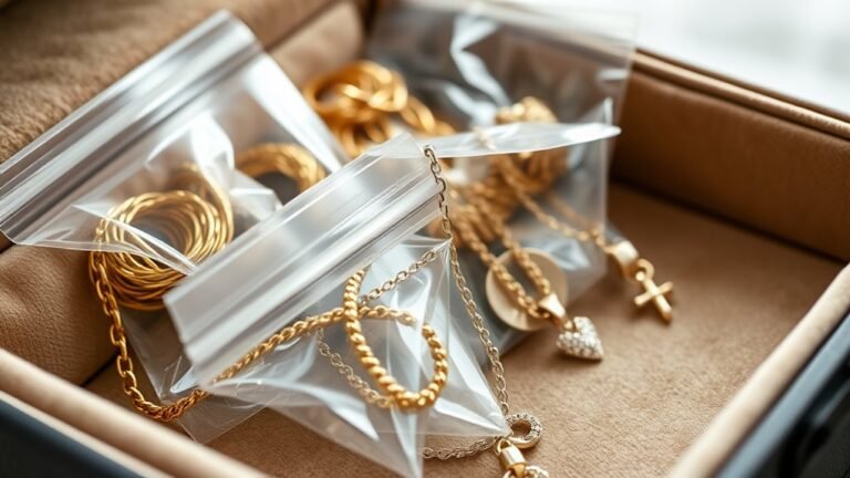 safely organize jewelry for relocation