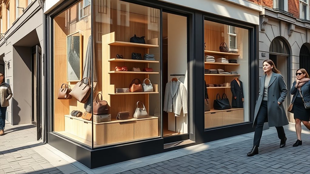 scandinavian french boutique elegance