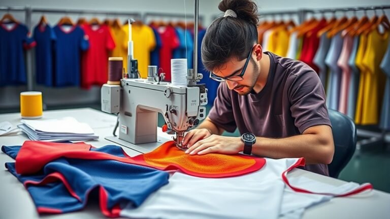sportswear production process steps