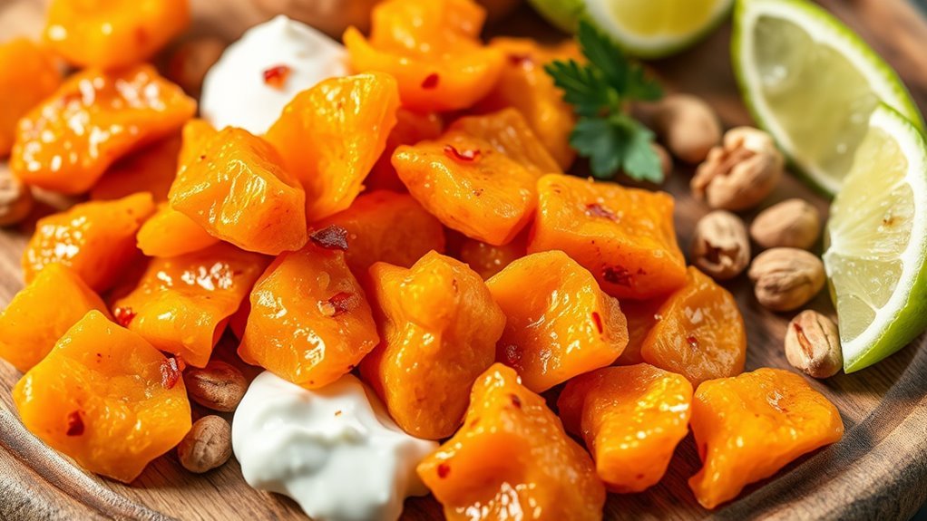 sweet and spicy snacks