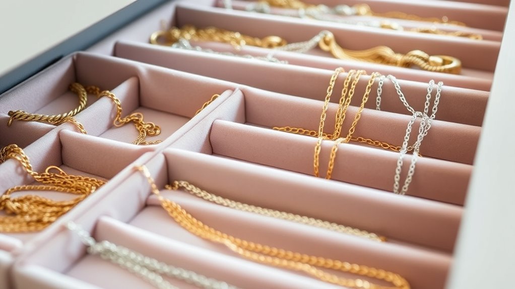 tangle free necklace storage solutions