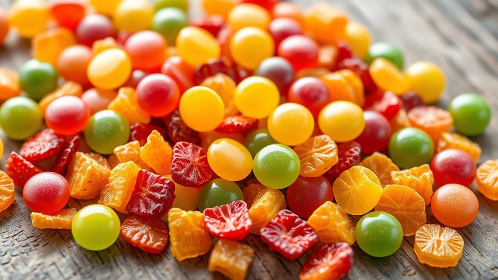 tangy sweet freeze dried snacks